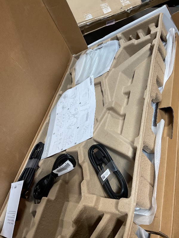Photo 1 of **FOR PARTS ONLY HAS BROKEN MONITOR DISPLAY*** Dell S2722DGM Curved Gaming Monitor - 27-inch QHD (2560 x 1440) 1500R Curved Display, 165Hz Refresh Rate (DisplayPort), HDMI/DisplayPort Connectivity, Height/Tilt Adjustability - Black