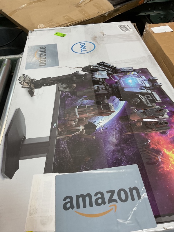 Photo 1 of **PARTS ONLY**Dell S2722DGM Curved Gaming Monitor - 27-inch QHD (2560 x 1440) 1500R Curved Display, 165Hz Refresh Rate (DisplayPort), HDMI/DisplayPort Connectivity, Height/Tilt Adjustability - Black