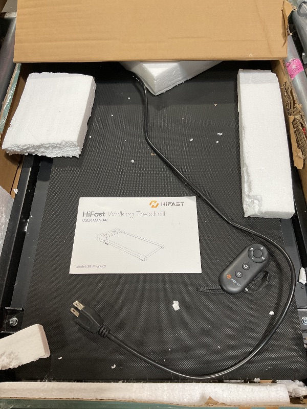 Photo 1 of ***USED***Walking Pad, 2.5HP Under Desk Treadmill for Home Office, 300 Lbs Capacity Portable Treadmills with Remote Control & LED Display, 2 in 1 Running Pad for Walking Jogging and Running