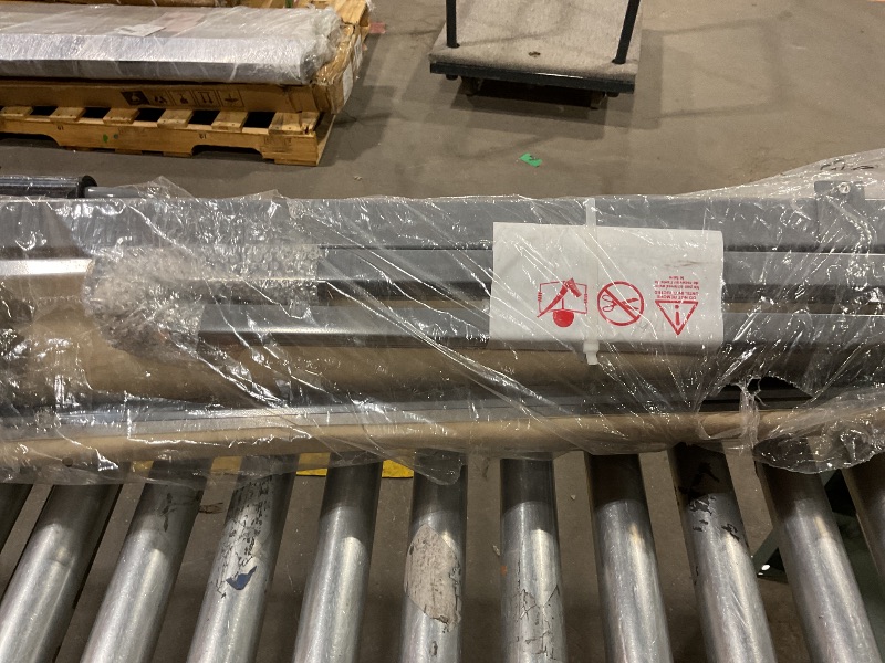 Photo 1 of ***USED/MINOR DAMAGE/NO REMOTE/DIRTY FROM TRANSPORT***ADVANING Classic Series 12'X10' Electric Retractable Awning, 100% Acrylic UV+ Sun Shade Canopy, Light Taupe (Solid), EA1210-A013H