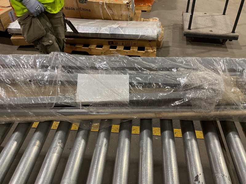 Photo 1 of ***USED/MINOR DAMAGE/NO REMOTE/DIRTY FROM TRANSPORT***ADVANING Classic Series 12'X10' Electric Retractable Awning, 100% Acrylic UV+ Sun Shade Canopy, Light Taupe (Solid), EA1210-A013H