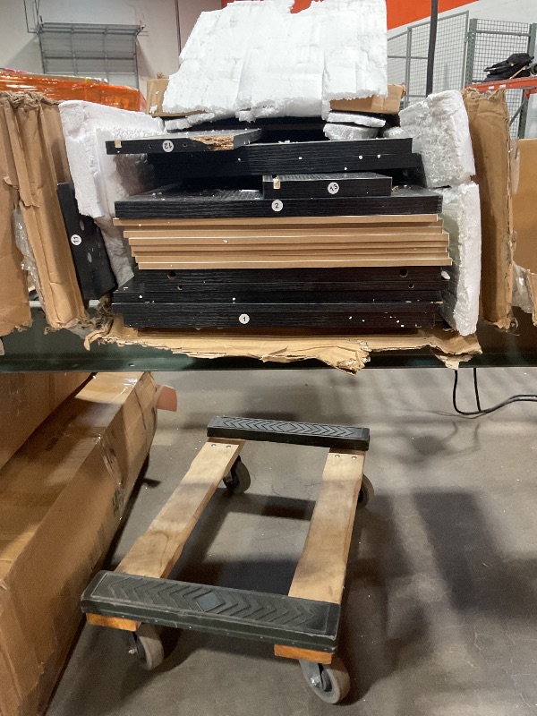 Photo 1 of ***MINOR DAMAGE SEE PICTURES***/PAG Mail Sorter Organizer, Wood Literature Organizer, Student Mailbox for Classroom, Desktop Bill Paper Organizer for Office Home School, 38 Compartments, Black&White