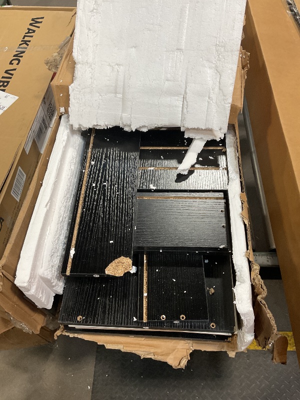 Photo 1 of ***MINOR DAMAGE SEE PICTURES***/PAG Mail Sorter Organizer, Wood Literature Organizer, Student Mailbox for Classroom, Desktop Bill Paper Organizer for Office Home School, 38 Compartments, Black&White