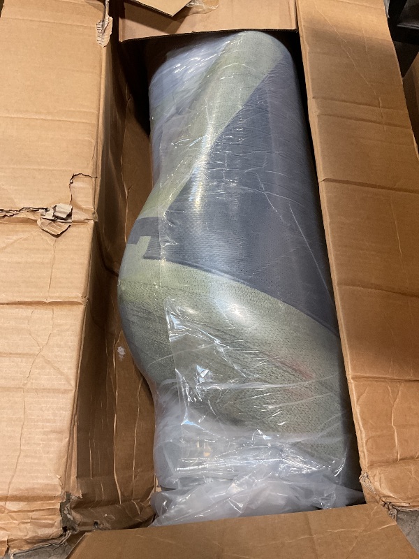 Photo 1 of ***PARTIAL SET/ BOX 2 of 2 ONLY***Merax 140" Curved Polyester Sectional Sofa Set, 7 Seat Modern Cloud Couch with Chaise Lounge,3 Pillows, Fully Assembled for Living Room, Green