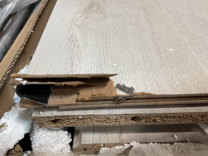 Photo 1 of ***MINOR DAMAGE ***Sauder 5 Tier Book Shelf Wooden Bookcase Multipurpose Bookshelf for Home Office, Living Room, in Chalked Chestnut