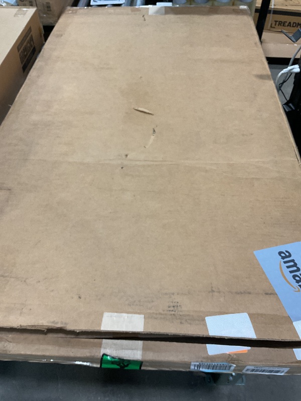 Photo 1 of ***MISSING ASSEMBLY HARDWARE*** OfficeSimpli Large Washer Dryer Countertop 30 x 58 - Made in USA - Heavy-Duty Laundry Countertop Over Washer and Dryer, Laundry Room Countertop Organization Solution with Non-Slip Pads, Slate Grey