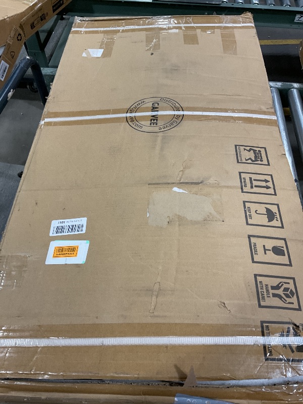 Photo 1 of **MAJOR DAMAGE/USED/PARTS ONLY**GARVEE SMALL WHITE CABINET SHELF