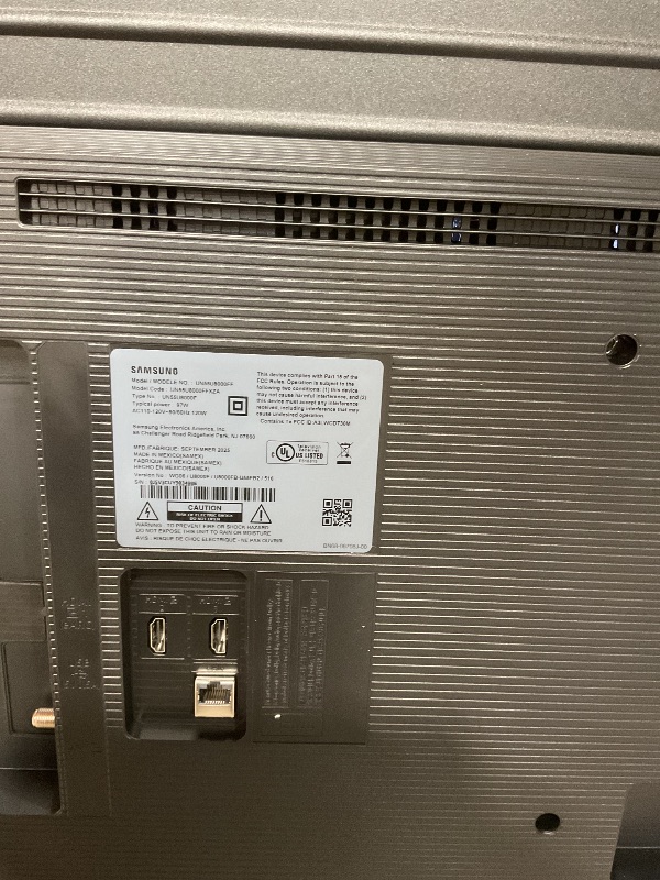 Photo 1 of ***Samsung 55-Inch Class Crystal UHD U8000F 4K Smart TV (2025 Model) Endless Free Content, Crystal Processor 4K, MetalStream Design, Knox Security, Compatible with Alexa