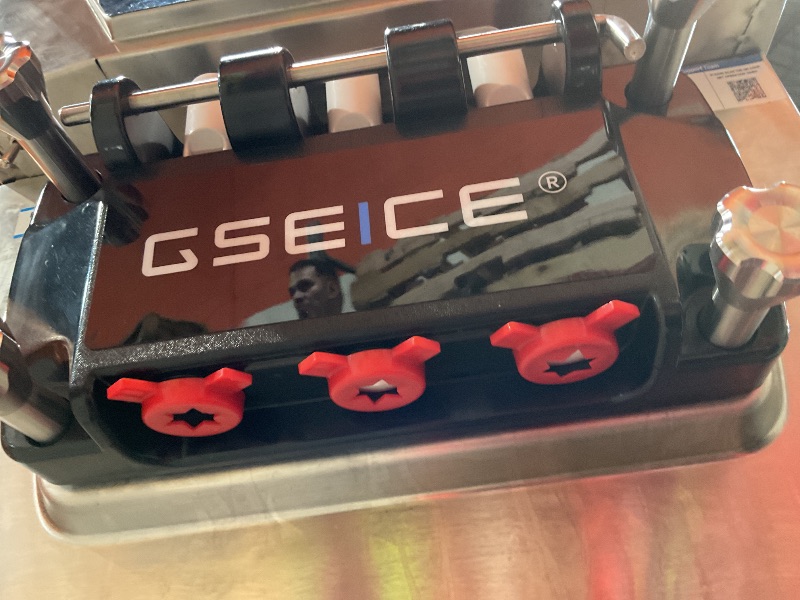 Photo 1 of ***MINOR SCRATCHES/MISSING ACCESSORIES/DIRT/***GSEICE BJK288S-Z 2500W Commercial Soft Ice Cream machine,6.8-8.4 Gal/H Yield, 2500W Countertop Soft Serve Machine w/ 2*2.1 Gal Hopper 0.53 Gal Cylinders LCD Panel Puffing Shortage Alarm, Frozen Yogurt ACAI Ma