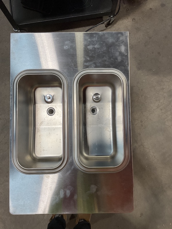 Photo 1 of ***MINOR SCRATCHES/MISSING ACCESSORIES/DIRT/***GSEICE BJK288S-Z 2500W Commercial Soft Ice Cream machine,6.8-8.4 Gal/H Yield, 2500W Countertop Soft Serve Machine w/ 2*2.1 Gal Hopper 0.53 Gal Cylinders LCD Panel Puffing Shortage Alarm, Frozen Yogurt ACAI Ma