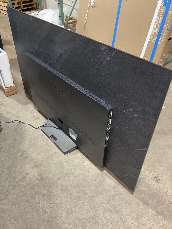 Photo 1 of ***USED/MISSING REMOTE/SCRATCHED***LG 77-Inch Class OLED evo AI 4K C5 Series Smart TV w/Dolby Atmos, Dolby Vision, HDR10, AI Super Upscaling 4K, Filmmaker Mode, Wow Orchestra, Alexa Built-in (OLED77C5PUA, 2025)