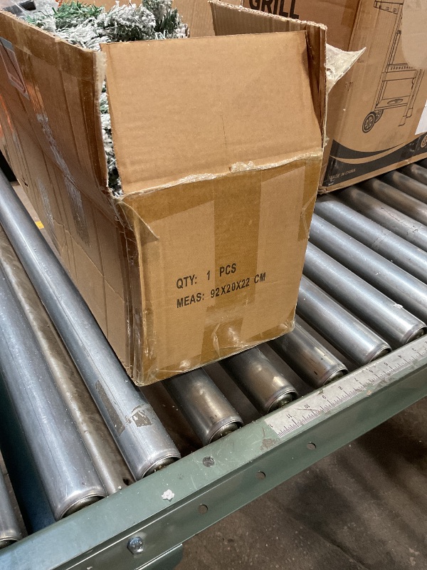 Photo 1 of ***PICTURE FOR REFERENCE ***Snow Flocked Christmas Tree 4ft