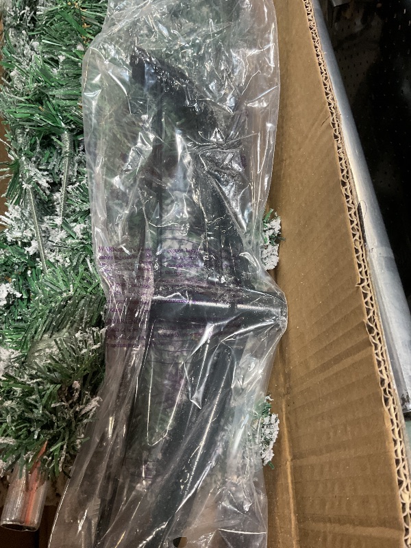 Photo 1 of ***PICTURE FOR REFERENCE ***Snow Flocked Christmas Tree 4ft