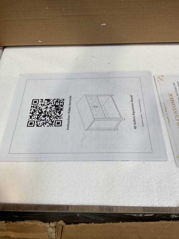 Photo 1 of ***PICTURE FOR REFERENCE ***BEURUKU 40 Gallon Tank Stand with Cabinet and Power Outlets, Heavy Duty Metal Aquarium Stand for 40-50 Gallon Breeder Tank, Turtle Tank, Double Terrarium Stand, 660LBS Capacity, GREY