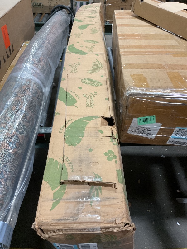 Photo 1 of ***CONCRETE POTTING BASE IS BROKEN INTO PIECES/ CAUTION OPENING**** Nearly Natural 6ft Triple Trunk Artificial Ficus Tree with Natural Wood Trunks, Fake Tree for Indoor Home Décor, Faux Ficus Tree with Black Nursery Pot