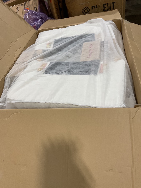 Photo 1 of ***TRUCK PICK UP ONLY***Serta Ainsley 72.6" Convertible Sleeper Sofa, Queen Size, Dreamcoil Comfort, Soft Woven Fabric, Oyster