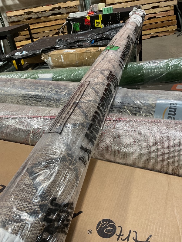 Photo 1 of JONATHAN Y Moroccan Geometric Indoor Outdoor Area Rug 8X10 Natural/Black, Ourika Textured Weave for Backyard, Patio, Porch, Easy-Cleaning, High Traffic, Pet-Friendly, Non-Shedding (SMB108D-8)