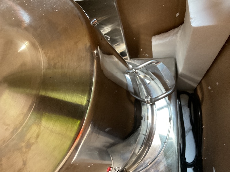 Photo 1 of 16 Quart Commercial Food Processor, Electric Combination Chopper Meat & Vegetable Grinder, Multi-Functional Stainless Steel Food Processor w/Gloves, 110V/1400W for Fruit, Grains, Nuts Shredding(15L)