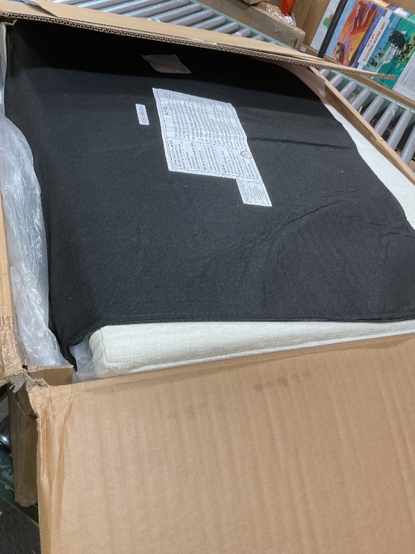 Photo 1 of ***TWO SEATER SECTION ONLY***Vesgantti Large Modular Sectional Sofa, Big Comfy Cloud Couch with Ottoman Deep Seat Chenille Cloud Sofa, 8 Seater Large Sectional Couches for Living Room, Bedroom and Apartment, Beige Modular sectional sofa, cloud lita- doubl