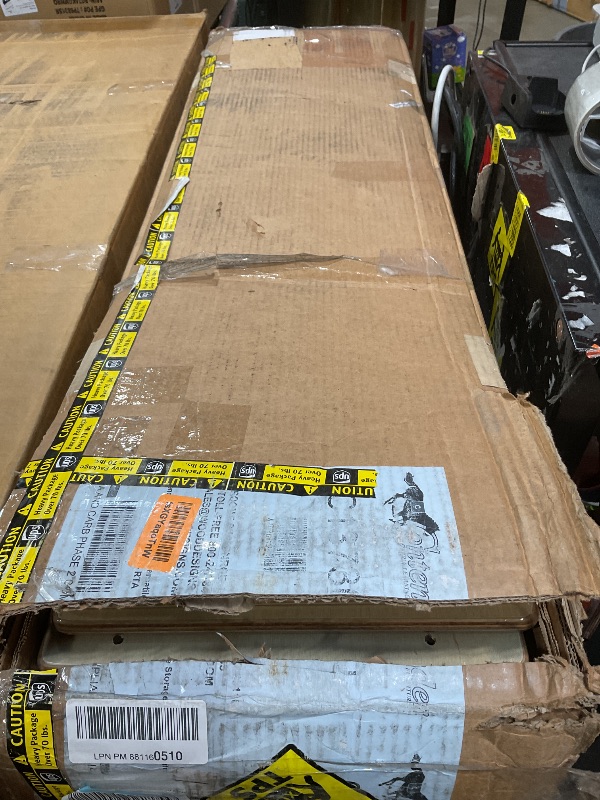 Photo 1 of ***MAJOR DAMAGE ***Contender Extra Large Folding Mobile Storage Organizer for Daycare Classroom Preschool, Wood Furniture on Rolling Casters with 4 Shelves for Toys, Puzzles, Books