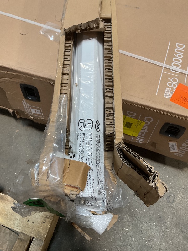 Photo 1 of ***MINOR DAMAGE ***YODOLLA 110" Projector Screen Motorized 16:9, 4K HD Pull Down Retractable Projection Screens Electric Automatic Wall Ceiling Movie Screen for Office Classroom Indoor with Remotes