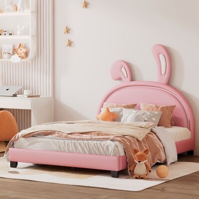 Photo 1 of ModernLuxe Pink Full Platform Bed