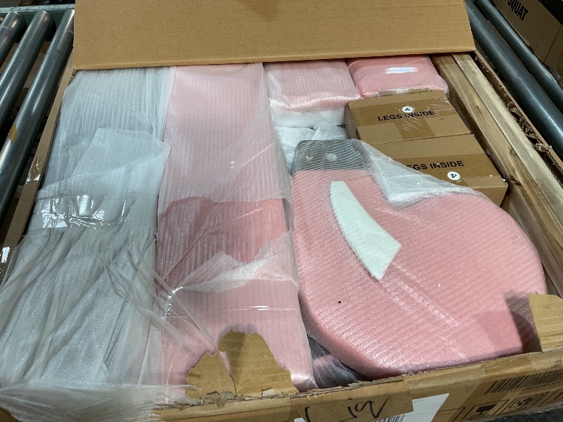 Photo 1 of ModerLuxe Pink Full Platform Bed