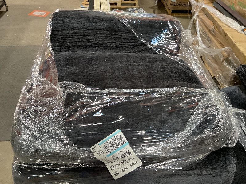 Photo 1 of ***MISSING ONE OTTOMAN/USED***Vamcheer Modular Sectional Cloud Couch - Utra Soft U Shaped Couch with 2 Movable Ottoman, Deep Seat Boneless Couches for Living Room Bedroom, No Assembly Required, Black