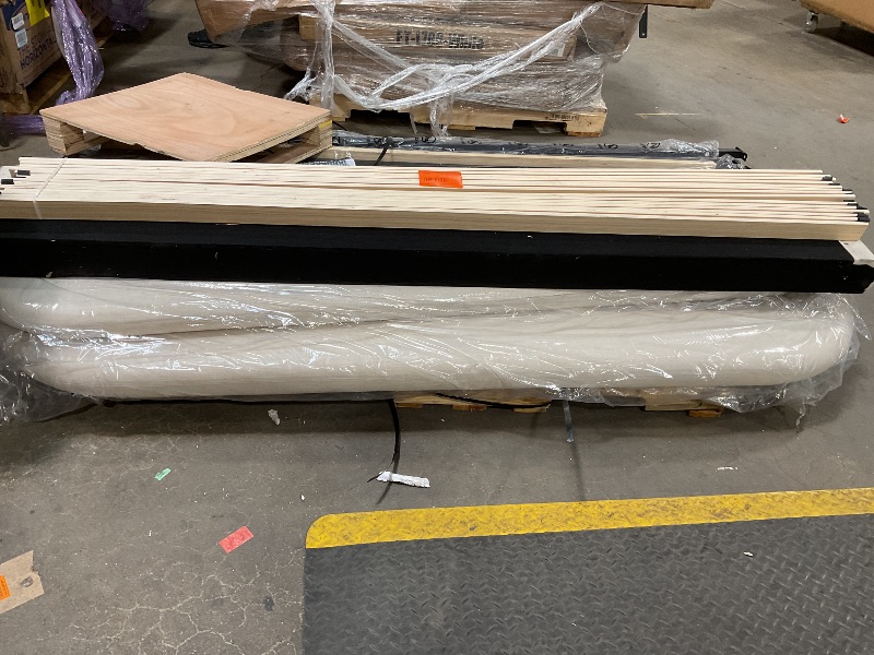 Photo 1 of ***DIRTY FROM TRANSPORT / PICTURE FOR REFERENCE ***King Size Bedframe with Headboard 