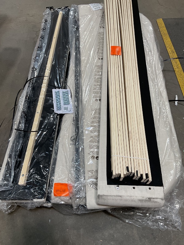 Photo 1 of ***DIRTY FROM TRANSPORT / PICTURE FOR REFERENCE ***King Size Bedframe with Headboard 