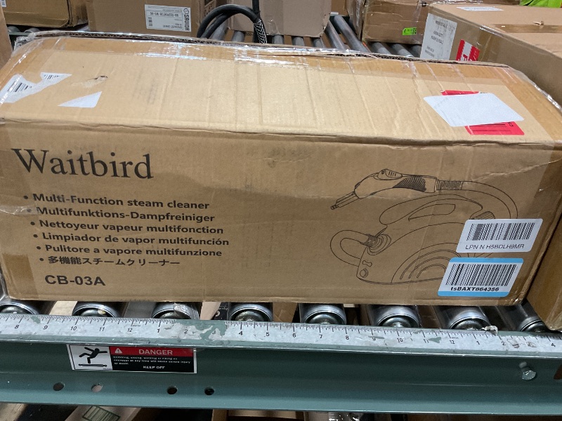 Photo 1 of ***FOR PARTS ONLY/ HEAT UP BUT DOESN'T STEAM*** Steam Cleaner for home, 248°F Powerful Multipurpose Steam Mop for Home Use, 38Oz Capacity, Heavy Duty Steamer for Carpets, Handheld Steamers, Floors, Cars, Tiles, Crack Cleaning?Yellow?