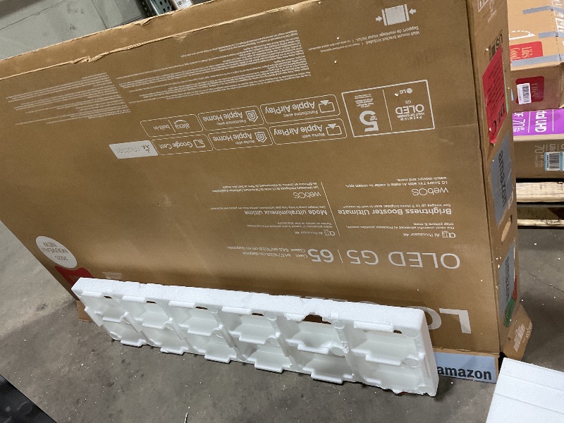 Photo 1 of ***MISSING REMOTE*** LG 65-Inch Class OLED evo AI 4K G5 Series Smart TV w/Dolby Atmos, Dolby Vision, HDR10, AI Super Upscaling 4K, Filmmaker Mode, Wow Orchestra, Alexa Built-in (OLED65G5WUA, 2025)
