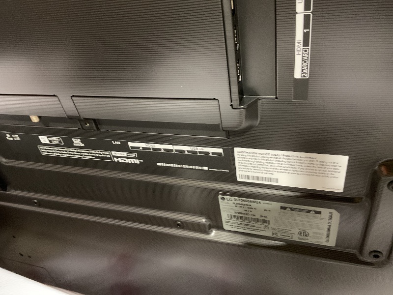Photo 1 of ***MISSING REMOTE*** LG 65-Inch Class OLED evo AI 4K G5 Series Smart TV w/Dolby Atmos, Dolby Vision, HDR10, AI Super Upscaling 4K, Filmmaker Mode, Wow Orchestra, Alexa Built-in (OLED65G5WUA, 2025)