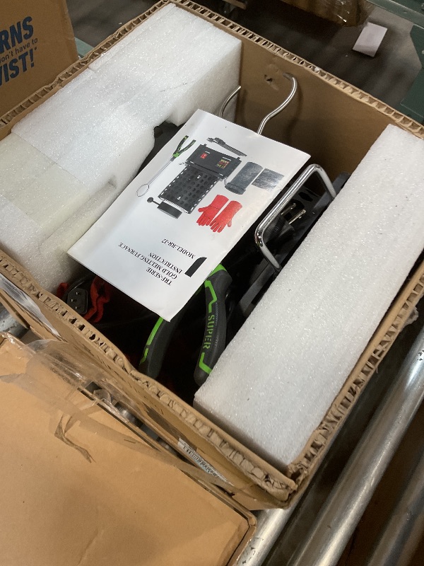 Photo 1 of ***UNKNOWN DAMAGES/ UNTESTED*** CCURECURE 5KG Gold Melting Furnace Kit, 2500W 2192? Automatic Digital Electric Melting Furnace, Metal Melting Furnace with Graphite Crucible, Furnace for Gold, Silver, Copper, Aluminum