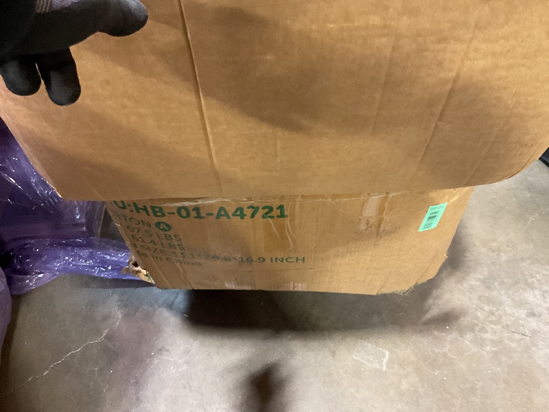 Photo 1 of **SELLING FOR PARTS AS PARTIAL SET. BOX A OF SET. WHITE COUCH