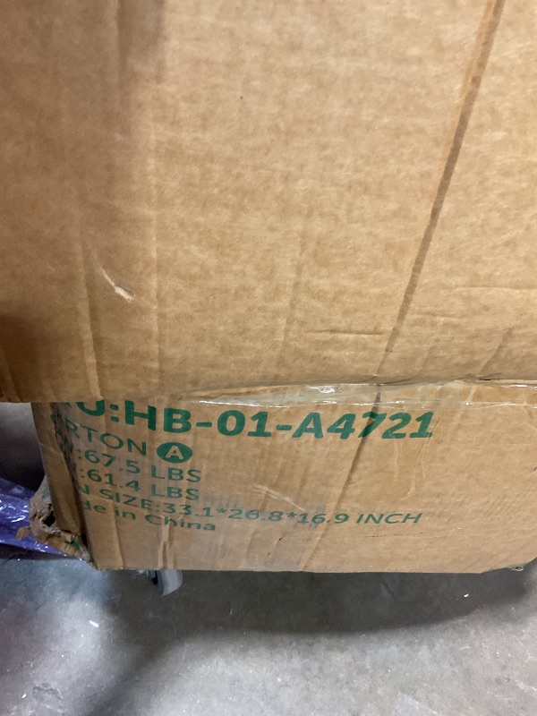 Photo 1 of **SELLING FOR PARTS AS PARTIAL SET. BOX A OF SET. WHITE COUCH