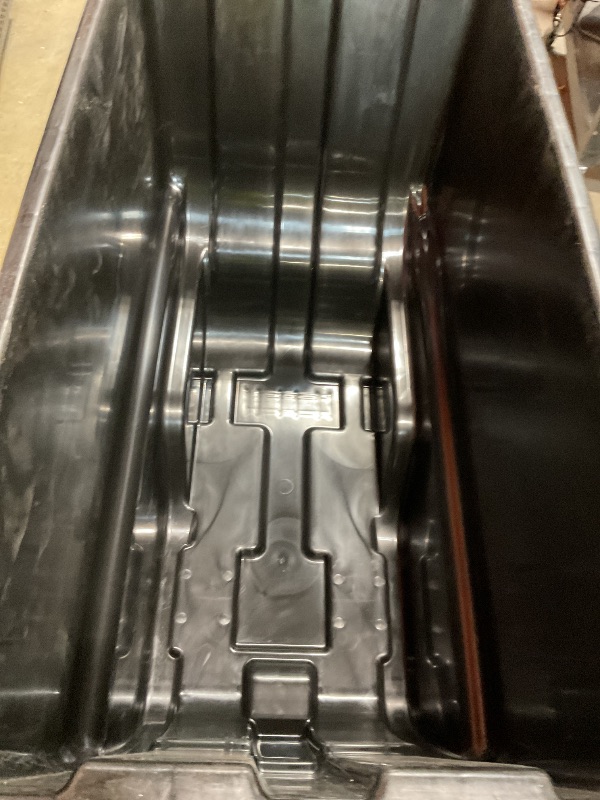 Photo 1 of **MISSING ALL THE WHEELS AND WHEEL HARDWARE. DIRT SCRAPES**Magnum Tool Tilt Truck, 1/2 Cu. Yd. Capacity Dump Cart with Heavy Duty 12” Wheels & 5” Casters for Handling, Transporting on Construction Jobsites, 750 lbs, Trash Cart with Wheels DUC12A