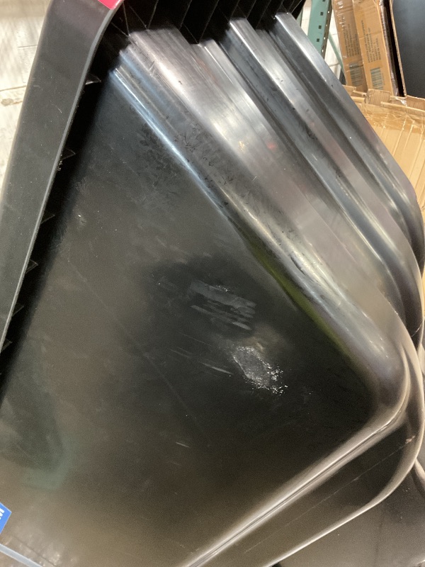 Photo 1 of **MISSING ALL THE WHEELS AND WHEEL HARDWARE. DIRT SCRAPES**Magnum Tool Tilt Truck, 1/2 Cu. Yd. Capacity Dump Cart with Heavy Duty 12” Wheels & 5” Casters for Handling, Transporting on Construction Jobsites, 750 lbs, Trash Cart with Wheels DUC12A