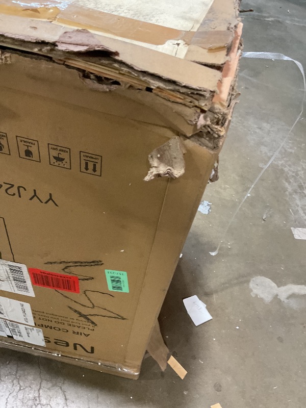 Photo 1 of **MISSING ALL THE WHEELS**14 Gallon Ultra Quiet Air Compressor with 2 Quick Couplers 2HP 8.75 CFM, Max 115 PSI Pressure Oil-Free Air Compressor Tank, 70dB Quiet Compressor for Auto Repair, Tire Inflation 110V/60hz