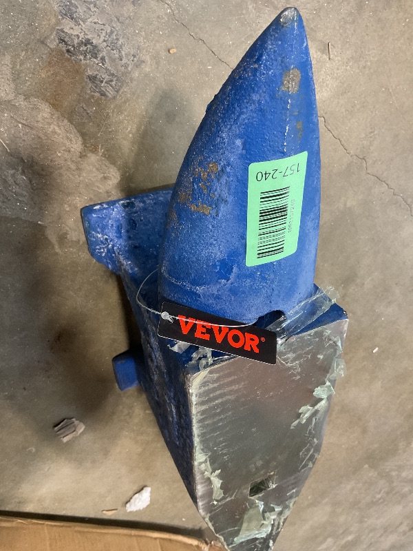 Photo 1 of **SCRAPES. DIRT**Vevor Single Horn Anvil - 66Lbs Cast Steel Anvil for Blacksmiths, Jewelers & Metalsmiths