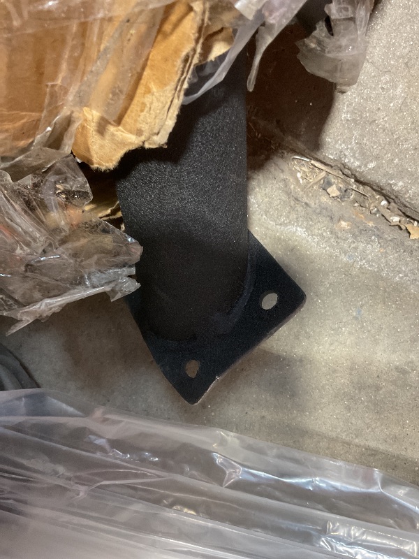 Photo 1 of **SCRAPE**KUAFU Front Winch Bumper Black Compatible with 1986-2006 Jeep Wrangler TJ YJ With D-rings and 2 LED Lights LYAM-292T