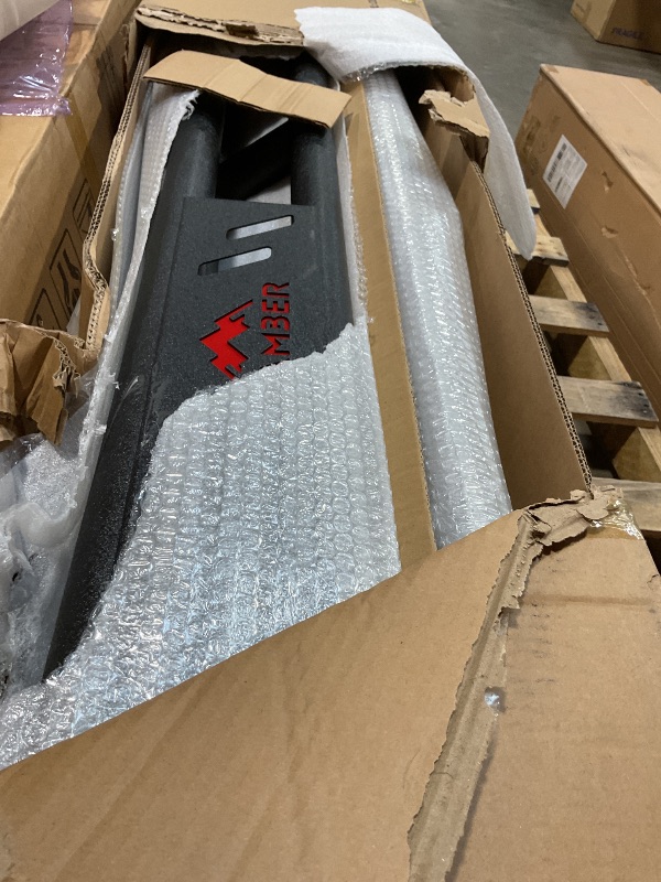 Photo 1 of **SCRAPE DAMAGE**CLAMBER Running Boards for 2005-2023 Toyota Tacoma Double Cab with 4 Full Size Doors, 6.3 Inch Double/Crew Cab Side Steps, Heavy Duty Metal Nerf Bars