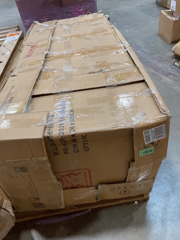 Photo 1 of **DIRT**Roxzo Folding Mattress Queen Size,6 inch Tri-fold Memory Foam Mattress Topper with Washable Cover, Non-Slip Bottom Guest Bed Queen Size, 78" x 58" x 6"