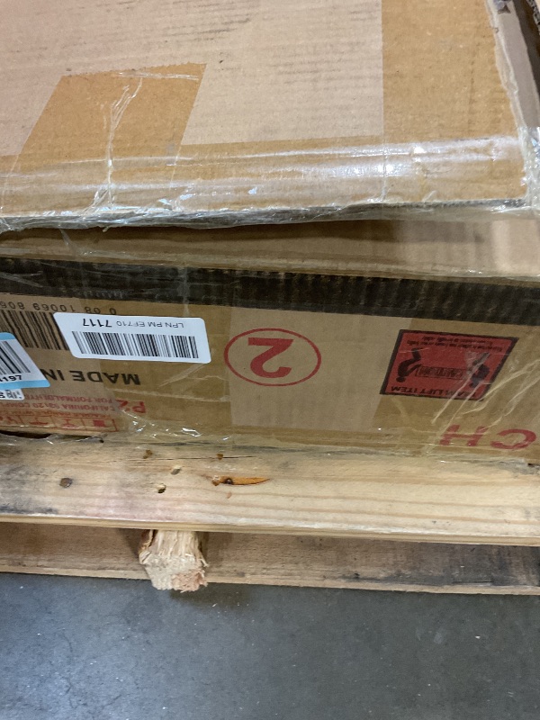 Photo 1 of **PARTIAL SET/BOX 2 ONLY**Trygoal 106 Inch Sectional Couches with Double Chaise, Upholstered U-Shaped Sofa with Polyester Blend Fabric, Modern 4 Seat Modular Sofa with Sturdy Metal Legs for Living Room, Apartment, Dark Gray