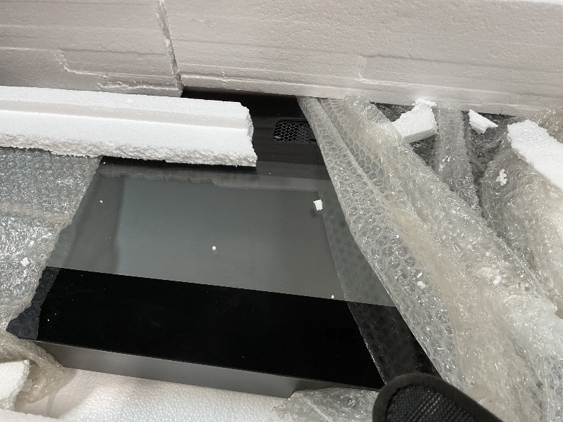 Photo 1 of **fireplace insert**MXV 70" Fireplace TV Stand with Power Outlet for TVs UP to 80", Electric Fireplace Entertainment Center with LED Lights & Storage Cabinets, TV Console for Living Room, Office, Black-Black