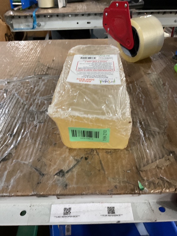 Photo 1 of * factory sealed *
Primal Elements Argan Oil Soap Base - Moisturizing Melt and Pour Glycerin Soap Base for Crafting and Soap Making, Easy to Cut - 5 Pound