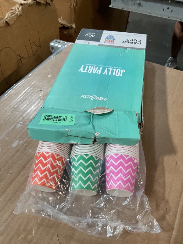 Photo 1 of [300Pack] Paper Cups, 3oz Disposable Bathroom Cups, Mouthwash Cup, Cold Disposable Drinking Cup for Party, Picnic, BBQ, Travel, and Event (Strip)