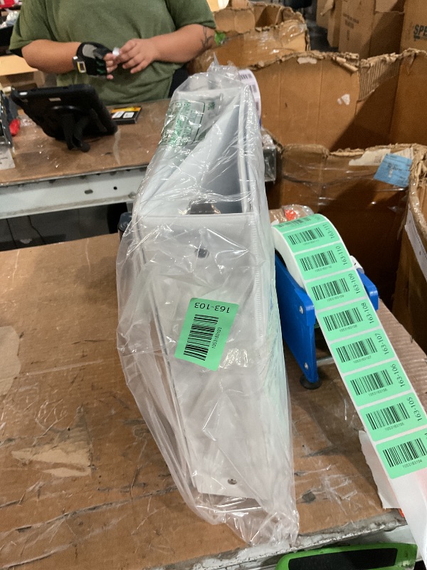 Photo 1 of (BAGGED) (USED/FAIR) SUNEE 3 Ring Binder 2 Inch 2 Pack, Clear View Three Ring PVC-Free (Fit 8.5x11 Inches) for School or Office Supplies, White