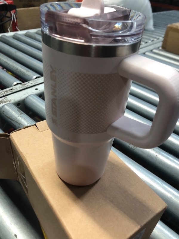 Photo 1 of (see images for damage) Stanley Quencher ProTour Flip Straw Tumbler with Leakproof Lid 14 oz | Built-In Straw and Handle | Cup Holder Compatible for Travel |