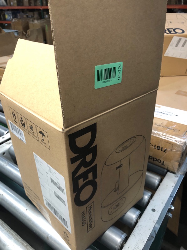 Photo 1 of 
Dreo Humidifiers for Bedroom, 3L Top Fill Cool Mist Humidifiers, 30Hr Quite Runtime, Humidity Sensor, Night Light for Baby, Nursery, and Plants Home, 360° Adjustable Nozzle, Pure
